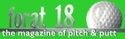 Forat 18 International Pitch and Putt magazine